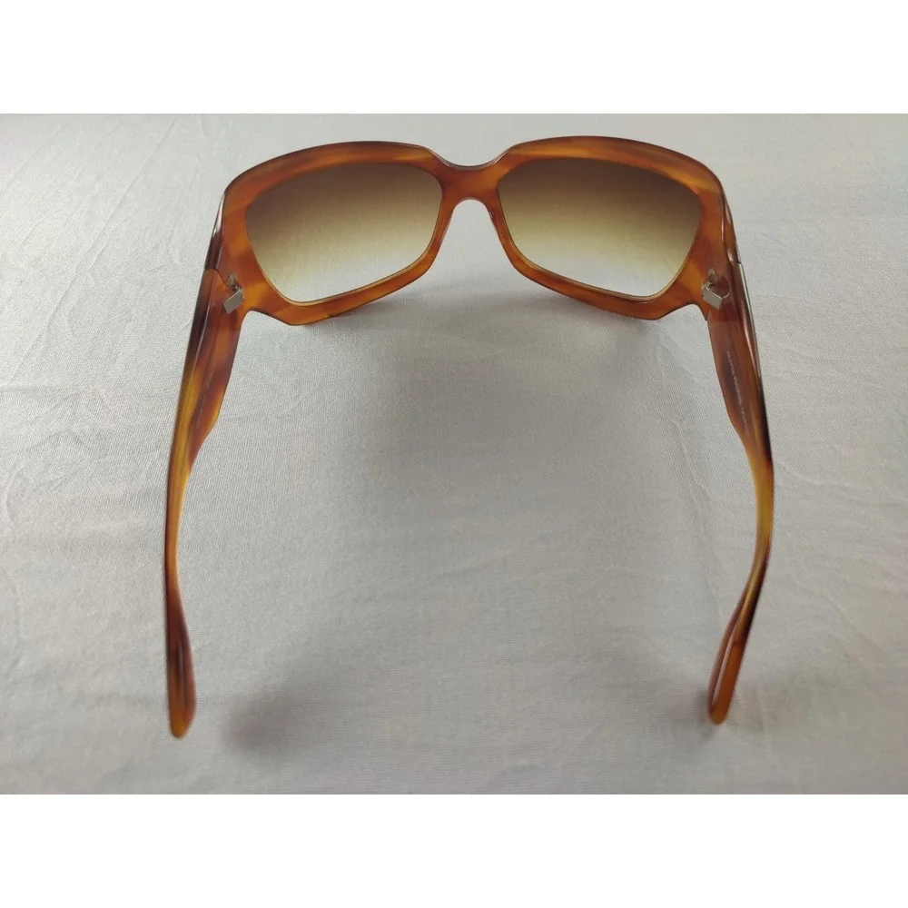 Oliver‎ Peoples Athena SYC Oversized Sunglasses Striped Honey Amber Japan 62mm